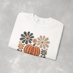Retro Fall, Autumn Pumpkin Gildan Unisex Heavy Blend™ Crewneck Sweatshirt