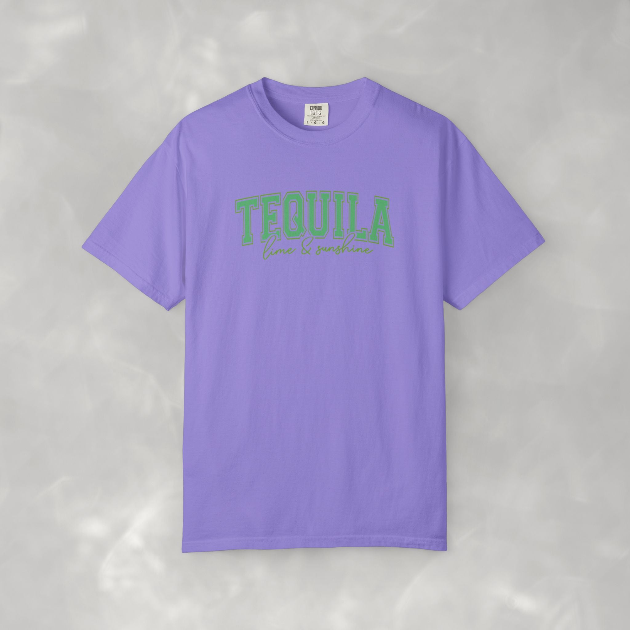 Tequila, Lime, and Sunshine Summer, Vacation, Beach Comfort Colors Tee