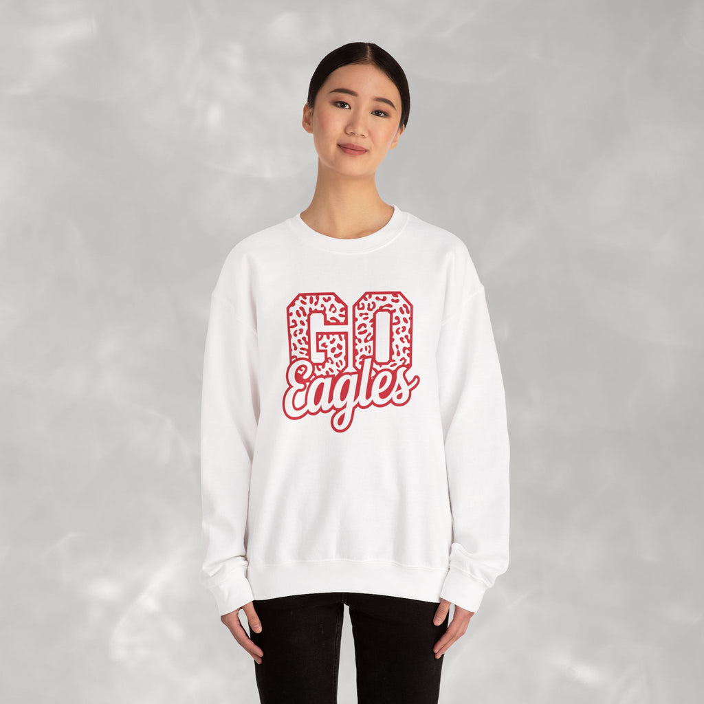Go Eagles, Eagle Pride, Team Spirit Gildan Unisex Heavy Blend™ Crewneck Sweatshirt
