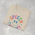 Speech Therapy, Cute Playful Smile, SLP, SLPA Gildan Unisex Softstyle T-Shirt