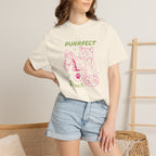 Purrfect Pour, Funny, Coffee, Cat Lover Comfort Colors Tee
