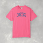Coffee Weather Distressed Comfort Colors Unisex Garment-Dyed T-shirt