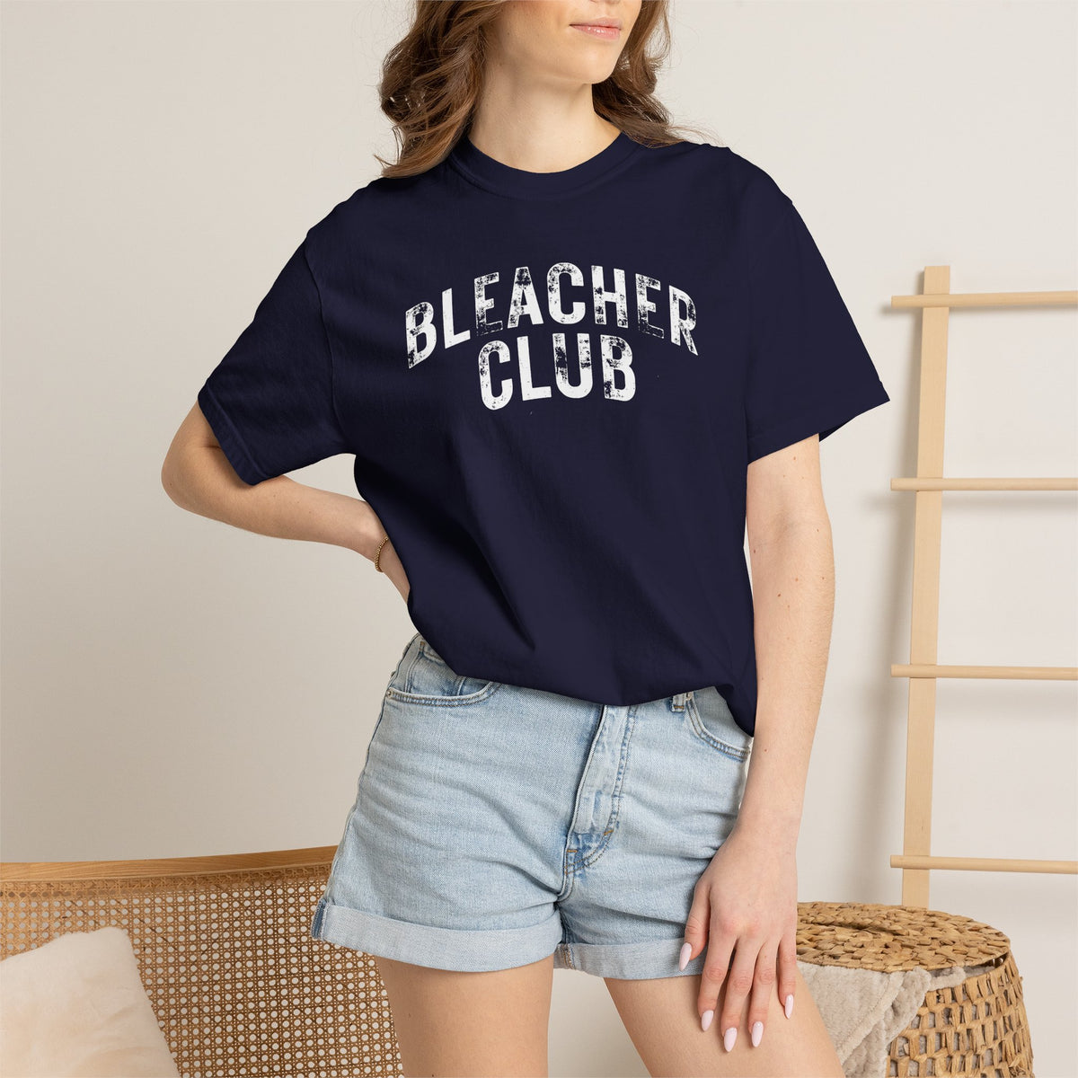 Bleacher Club, Funny Unisex Comfort Colors Tee for Sports Parents, Family