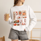 Hello Fall, Cute Autumn Collage, Gildan Unisex Heavy Blend™ Crewneck Sweatshirt