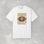Funny Bend And Snap Football Comfort Colors Tee for Women