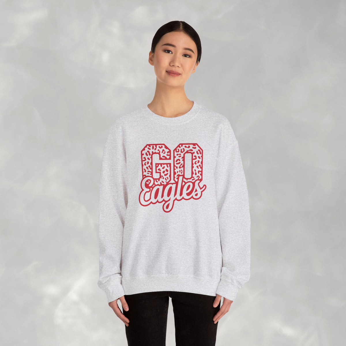 Go Eagles, Eagle Pride, Team Spirit Gildan Unisex Heavy Blend™ Crewneck Sweatshirt