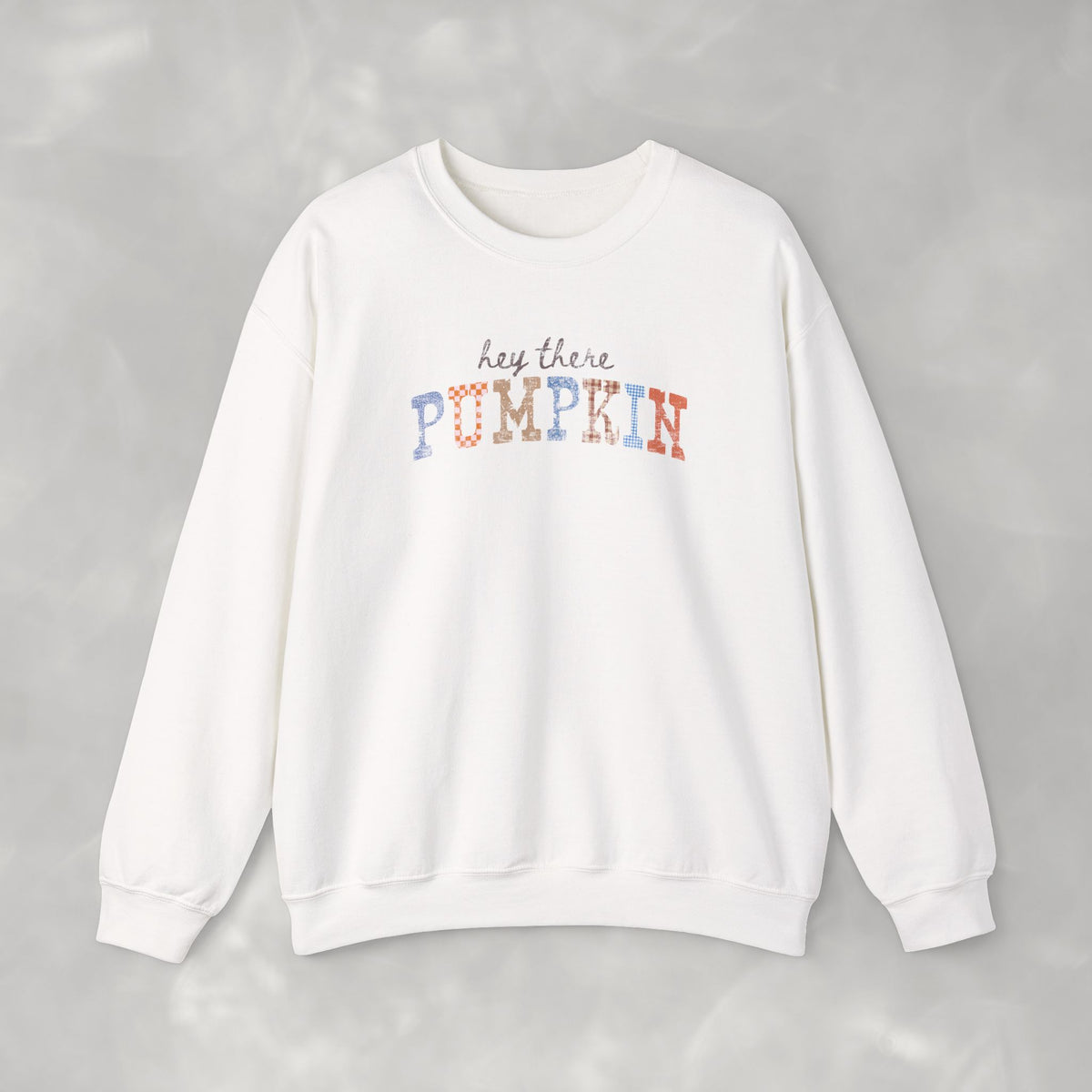 Hey There Pumpkin Cute Fall Gildan Unisex Heavy Blend™ Crewneck Sweatshirt for Autumn, Thanksgiving