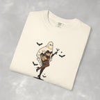 Spooky Retro Ghost Babe Unisex Comfort Colors Tee