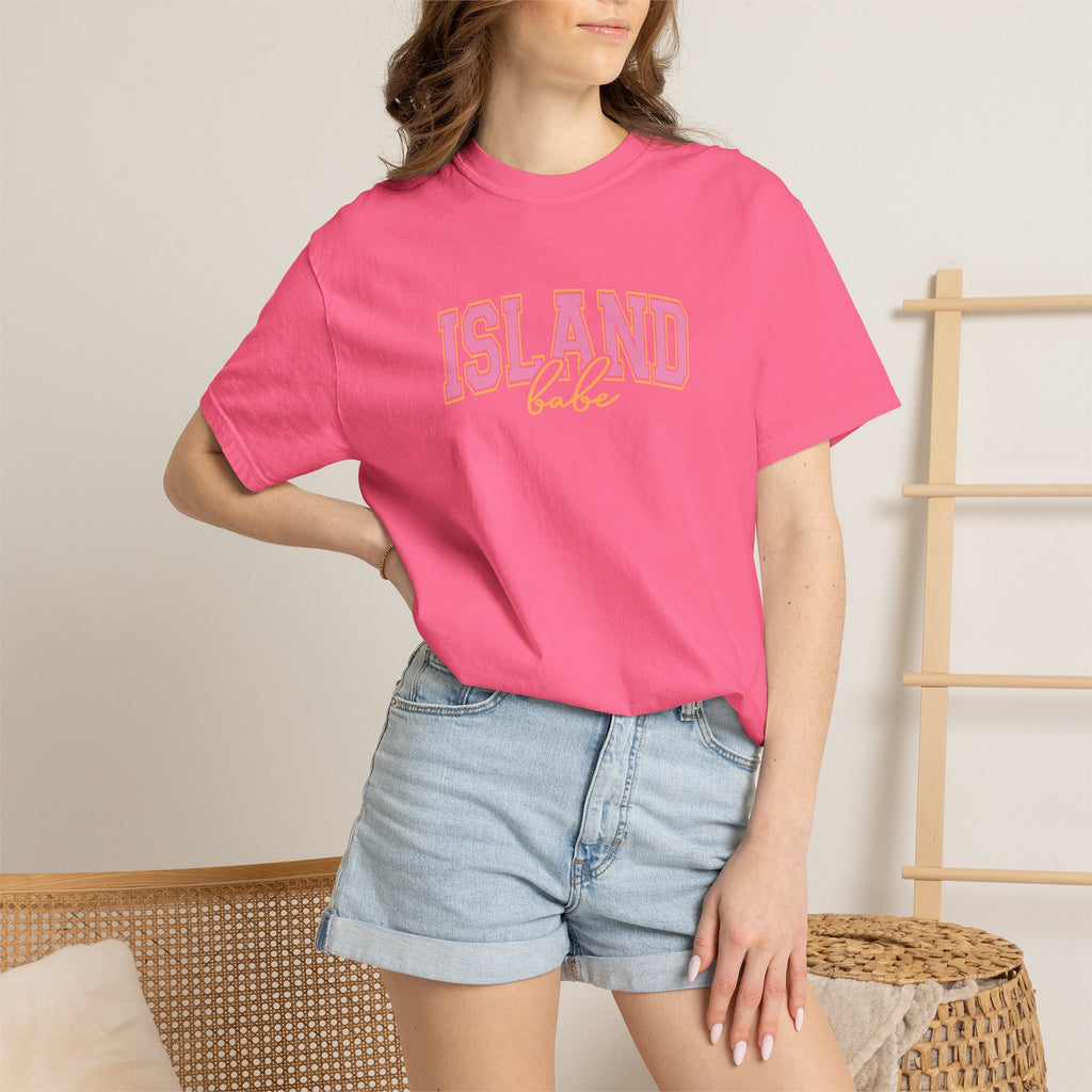 Island Babe, Cute Summer, Beach, Vacation Comfort Colors Tee