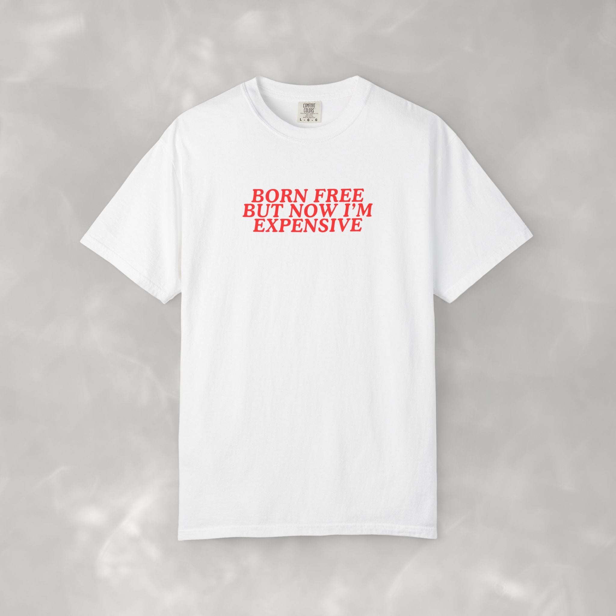 Born Free But Now I'm Expensive Women's CC Tee for 4th of July, Independence Day