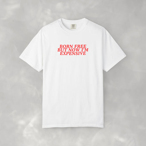 Born Free But Now I'm Expensive Women's CC Tee for 4th of July, Independence Day
