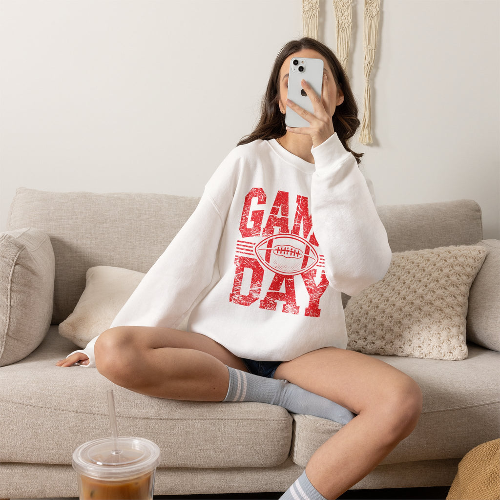 Game Day, Football Team Gildan Unisex Heavy Blend™ Crewneck Sweatshirt