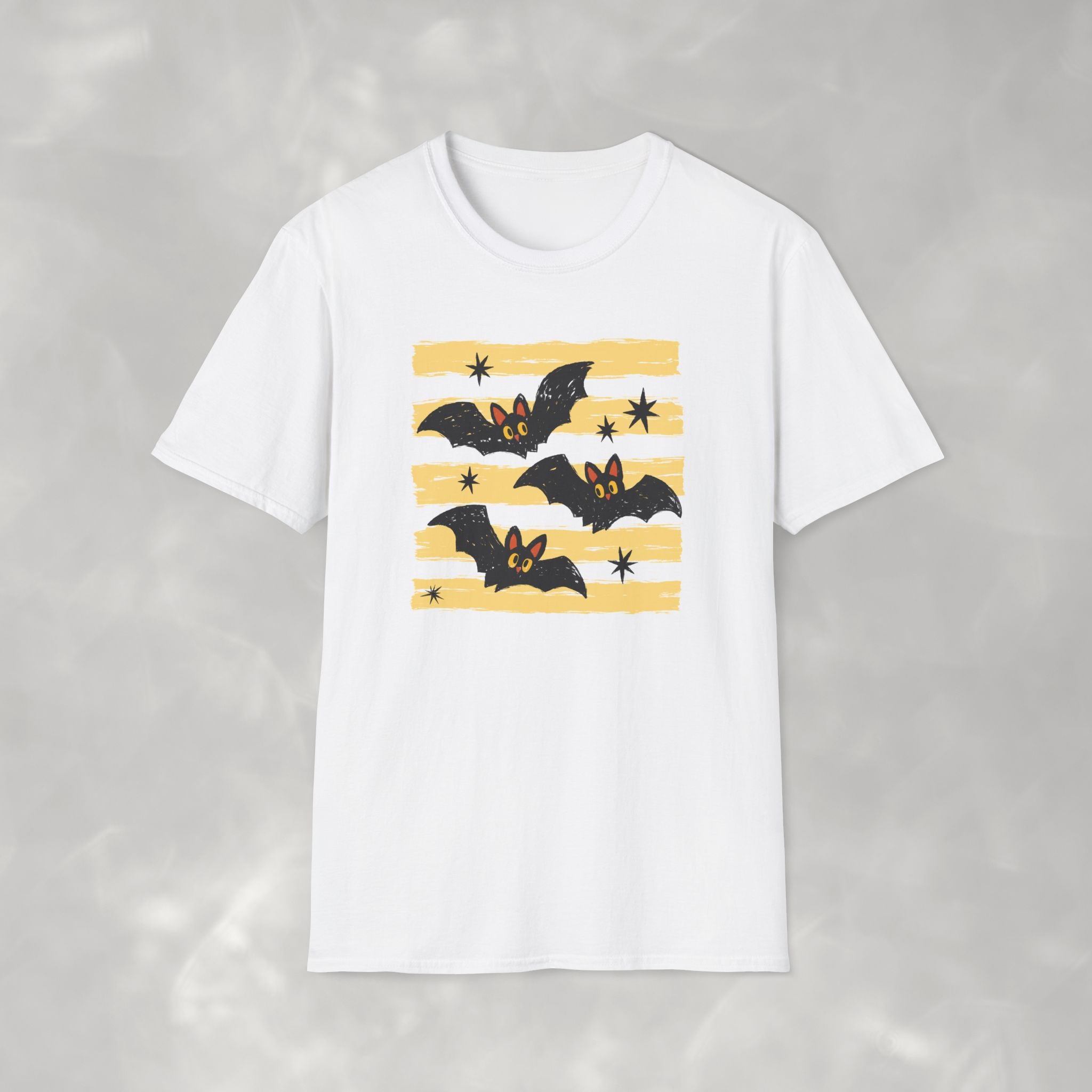 Cute Halloween Bats, Gildan Unisex Softstyle T-Shirt