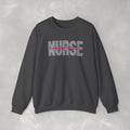 Registered Nurse Leopard Print Gildan Unisex Heavy Blend™ Crewneck Sweatshirt