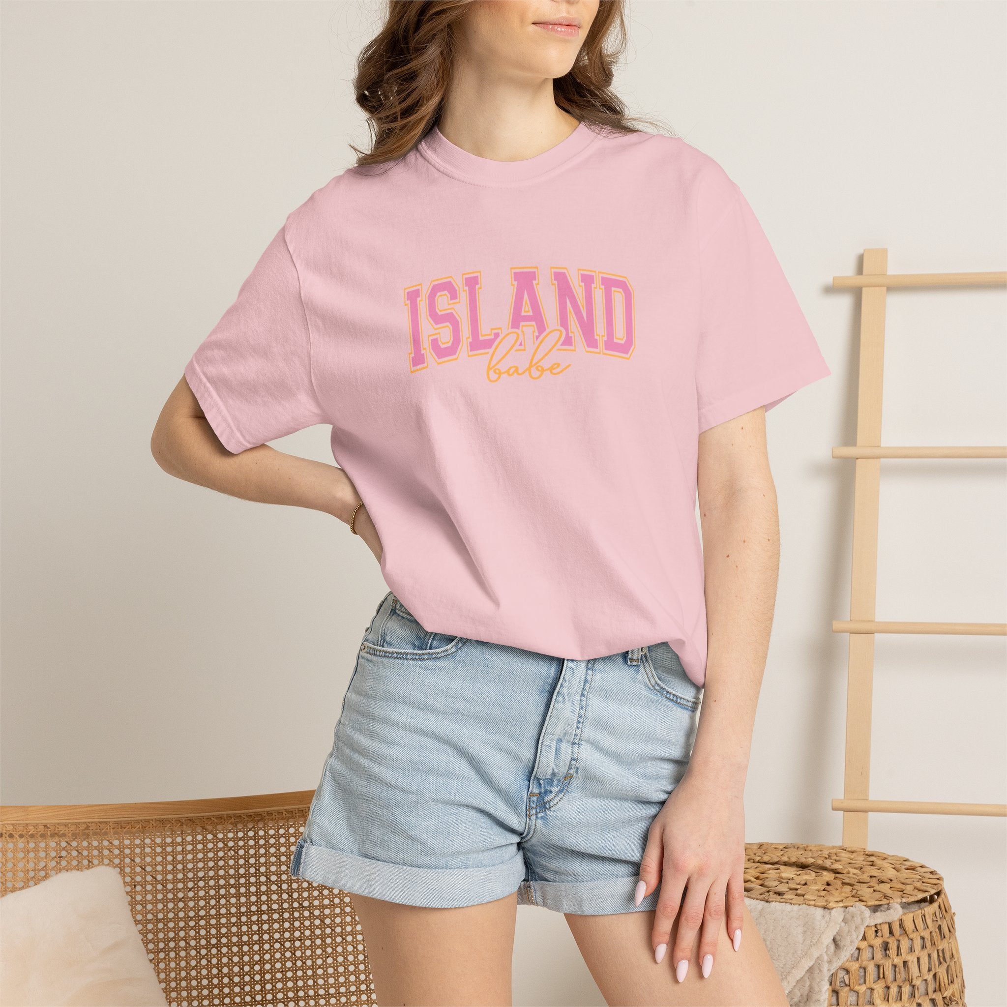 Island Babe, Cute Summer, Beach, Vacation Comfort Colors Tee