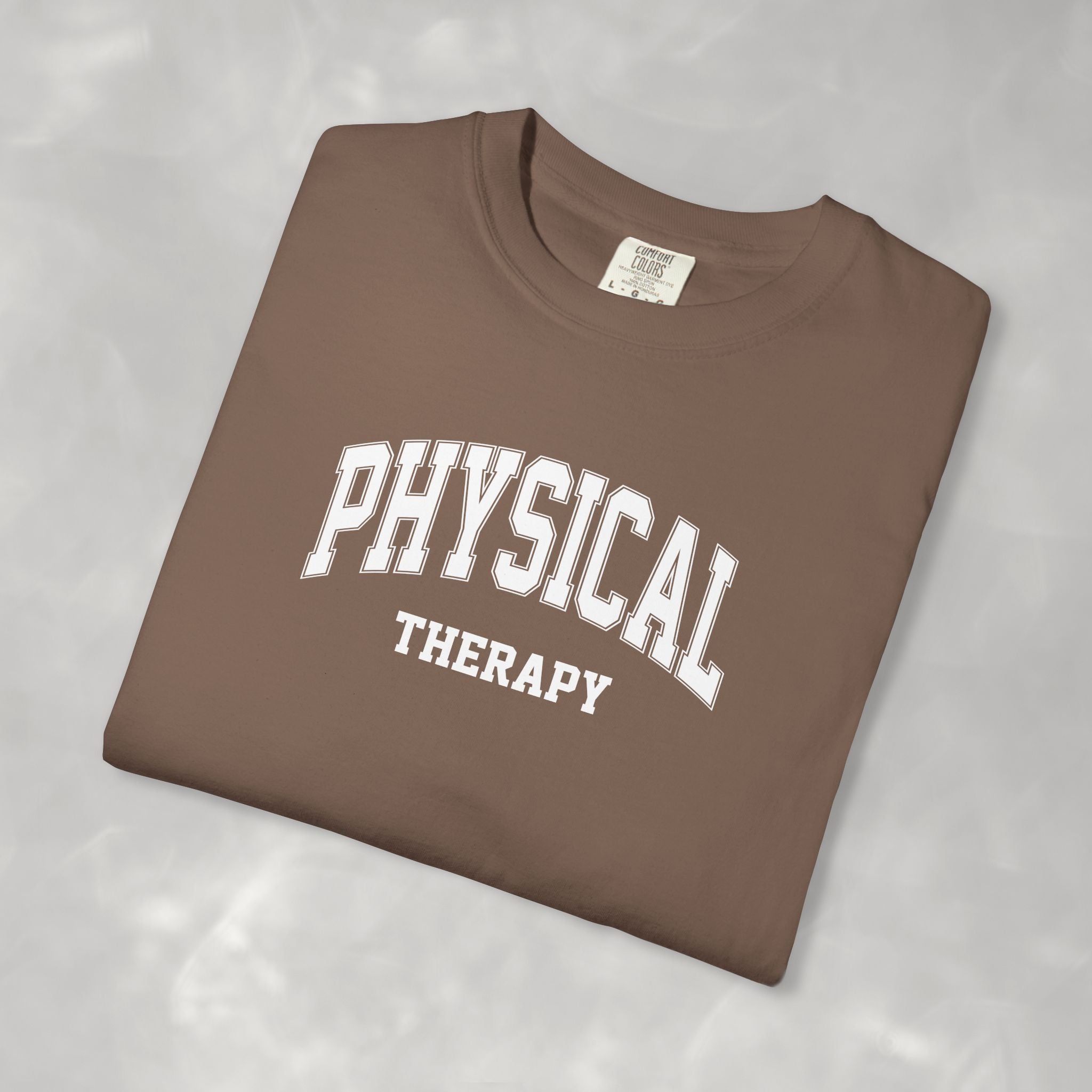 Physical Therapy, Therapist Classic Varsity Style Comfort Colors Tee