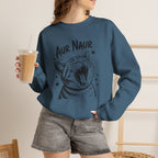 Aur Naur (Oh No) Funny Cat Lover Unisex Heavy Blend™ Crewneck Sweatshirt