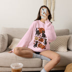 Spooky Black Cats and Jack-O-Lanterns, Gildan Unisex Heavy Blend™ Crewneck Sweatshirt