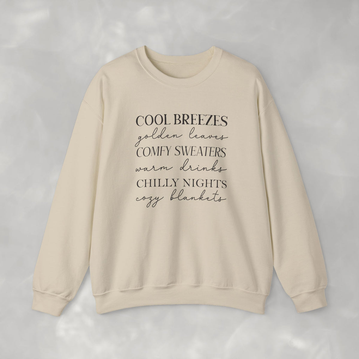 Autumn Vibes Gildan Unisex Heavy Blend™ Crewneck Sweatshirt for Fall, Thanksgiving, Festive