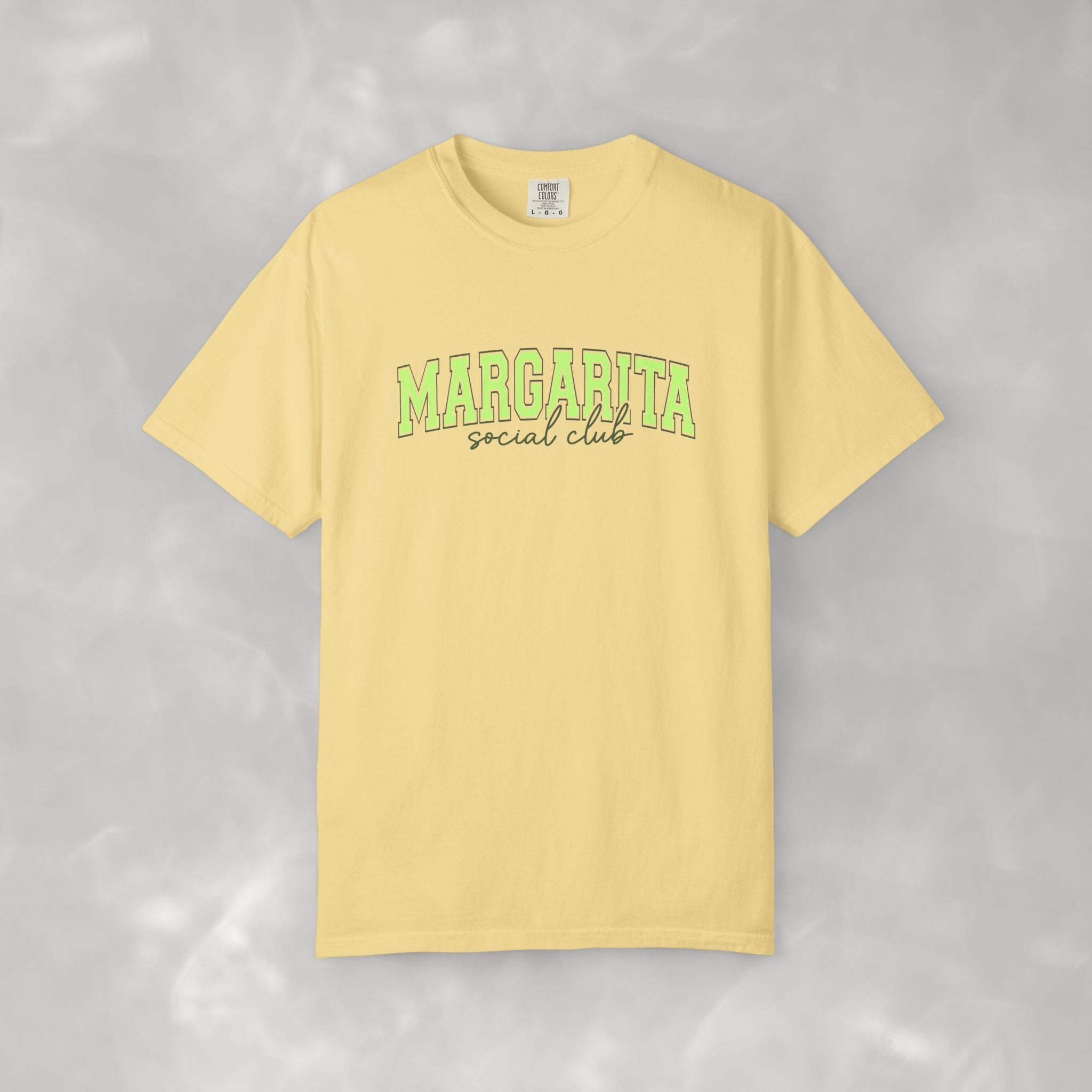 Margarita Social Club, Funny, Summer, Vacation Comfort Colors Tee