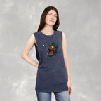 Short Fuse, Angler Fish Questionable Concepts Unisex Stonewash Tank Top