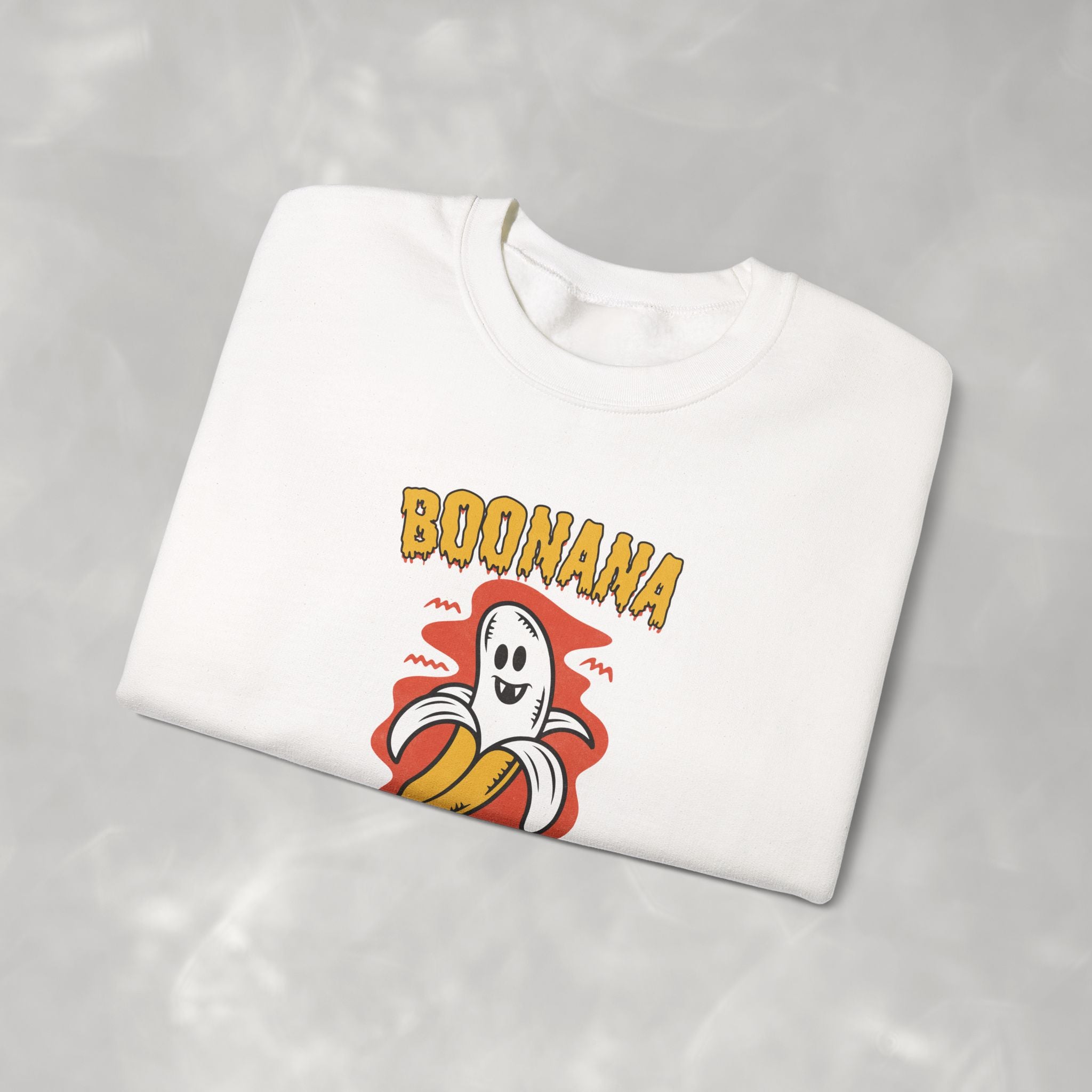 Cute Boonana Funny Halloween Gildan Unisex Heavy Blend™ Crewneck Sweatshirt