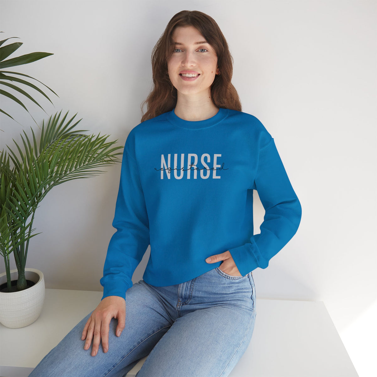 Registered Nurse Gildan Unisex Heavy Blend™ Crewneck Sweatshirt