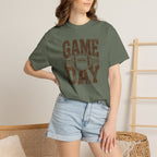 Unisex Football Game Day Comfort Colors Tee
