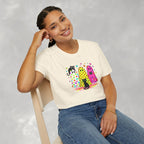 Preppy, Girly, Cute Halloween Ghosts with Cats, Gildan Unisex Softstyle T-Shirt