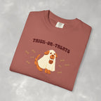 Trick-or-Treats Cute Funny Halloween Dog Lover Unisex Garment-Dyed T-shirt