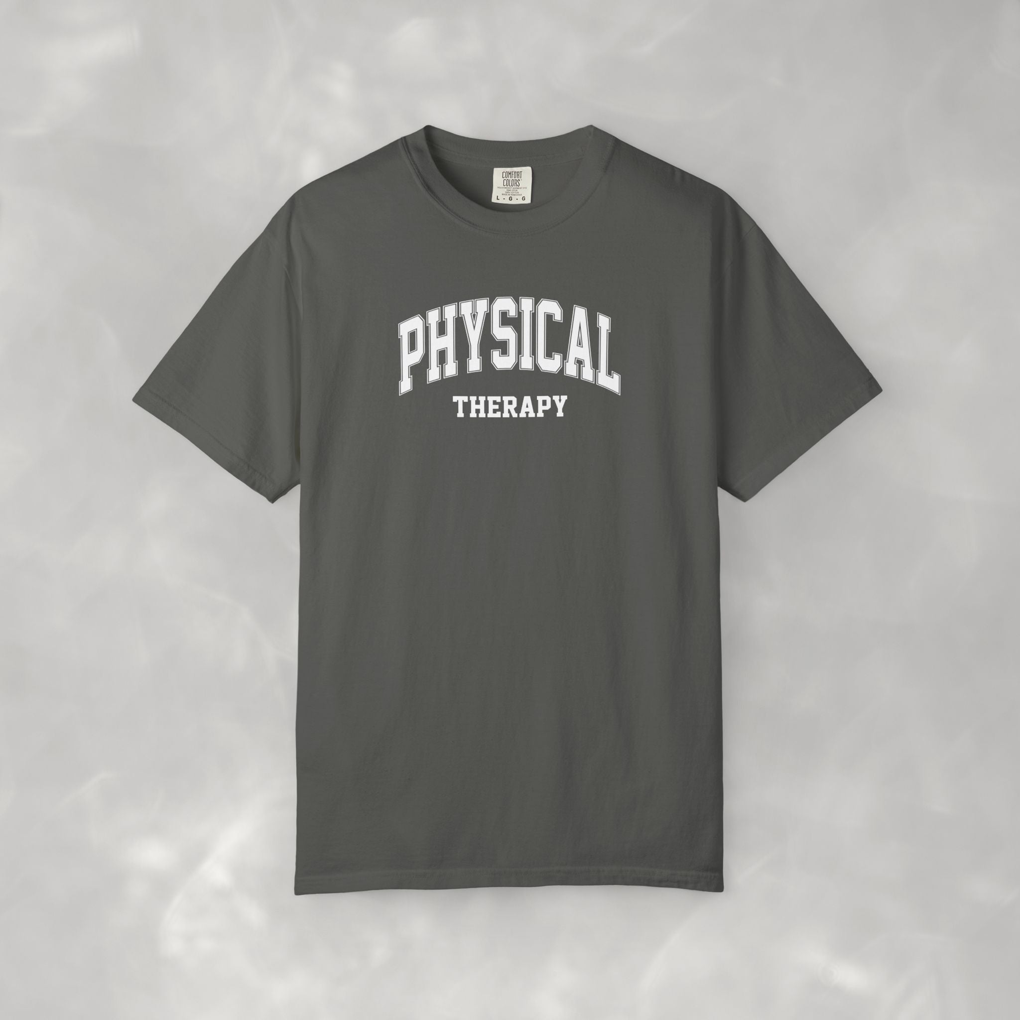 Physical Therapy, Therapist Classic Varsity Style Comfort Colors Tee