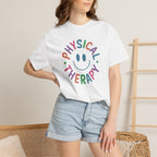 Physical Therapy, Cute Playful Smile, PT, PTA Unisex Comfort Colors Tee