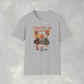 Girls Will Be Girls, Funny Vintage Retro Halloween Gildan Unisex Softstyle T-Shirt