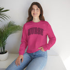 Nurse Checkered Gildan Unisex Heavy Blend™ Crewneck Sweatshirt for RN, LPN, GN, Nursing Students