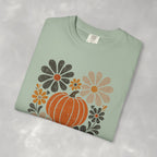 Retro Fall, Autumn Pumpkin Comfort Colors Tee