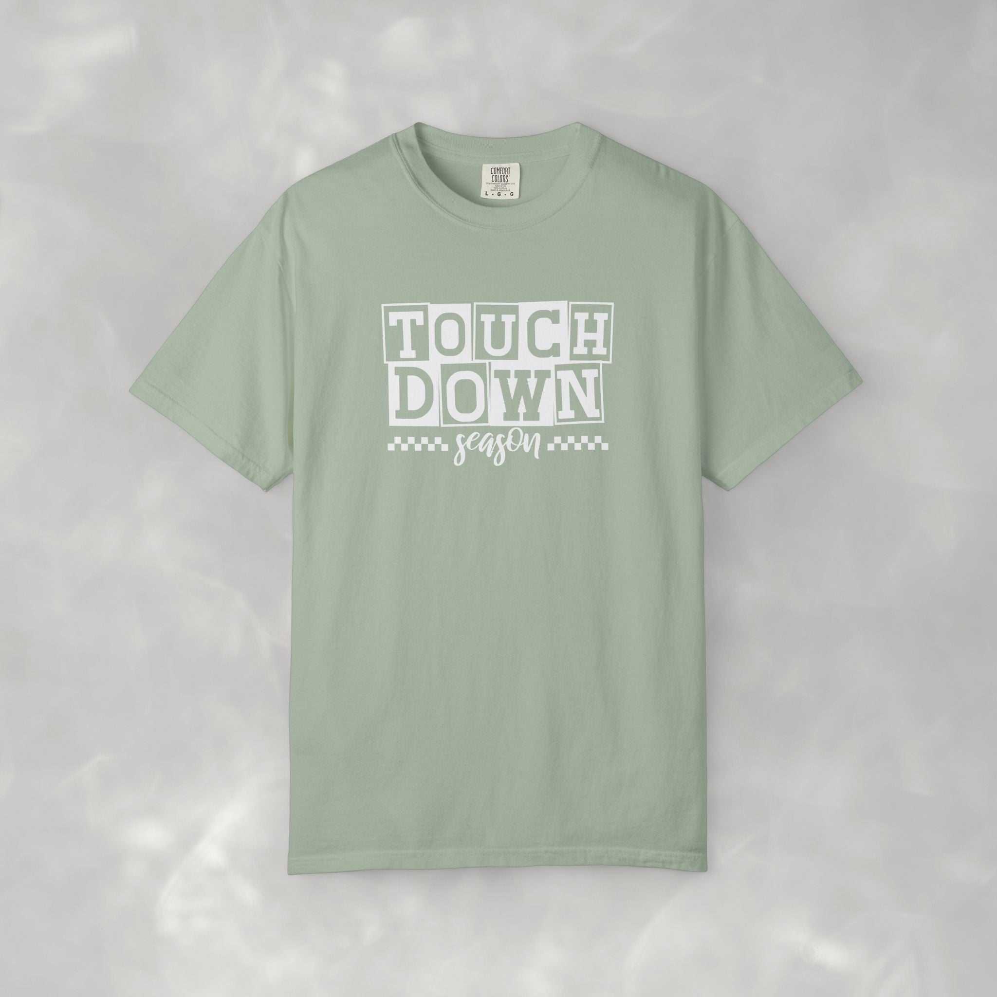 Touchdown Season, Preppy Football Comfort Colors Tee