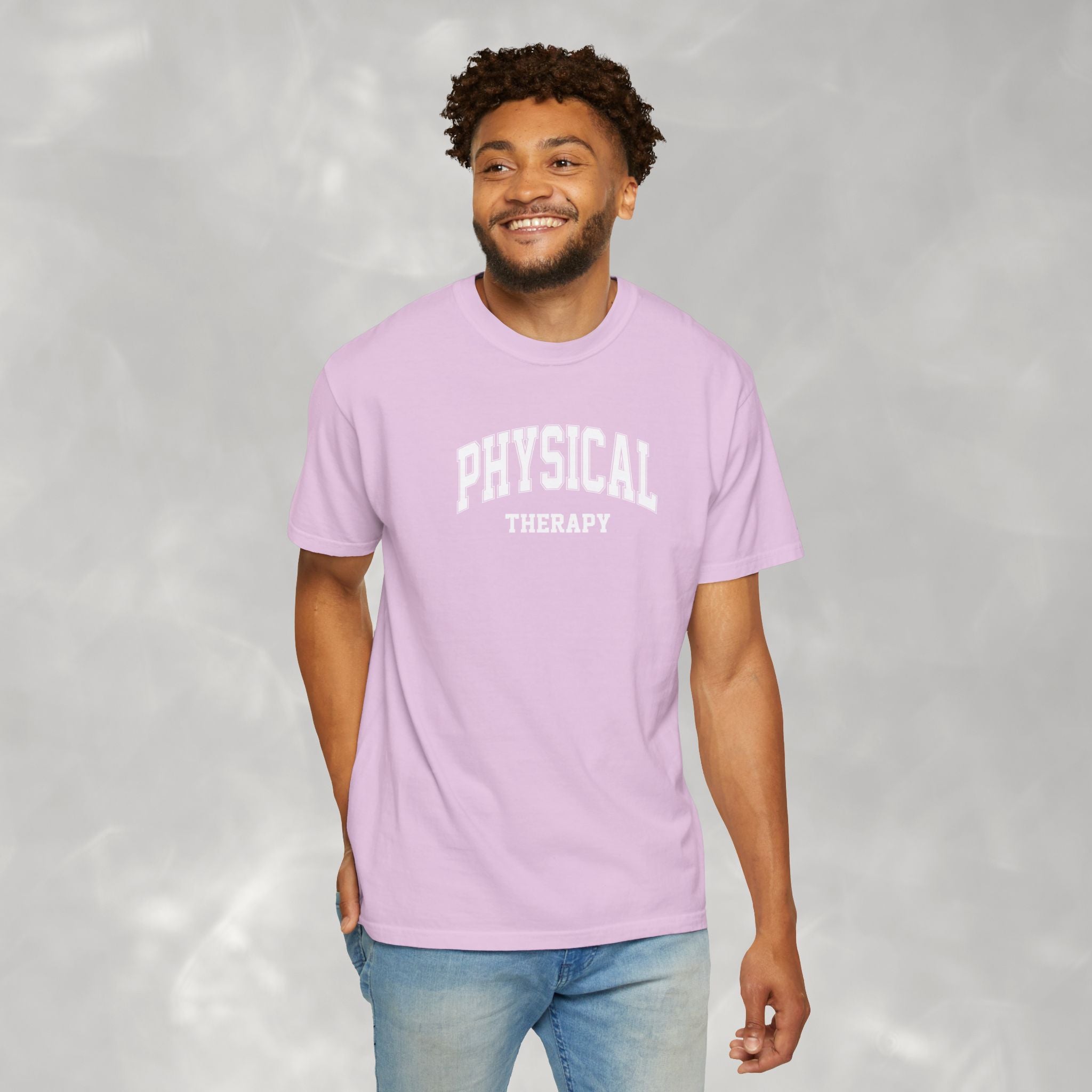 Physical Therapy, Therapist Classic Varsity Style Comfort Colors Tee