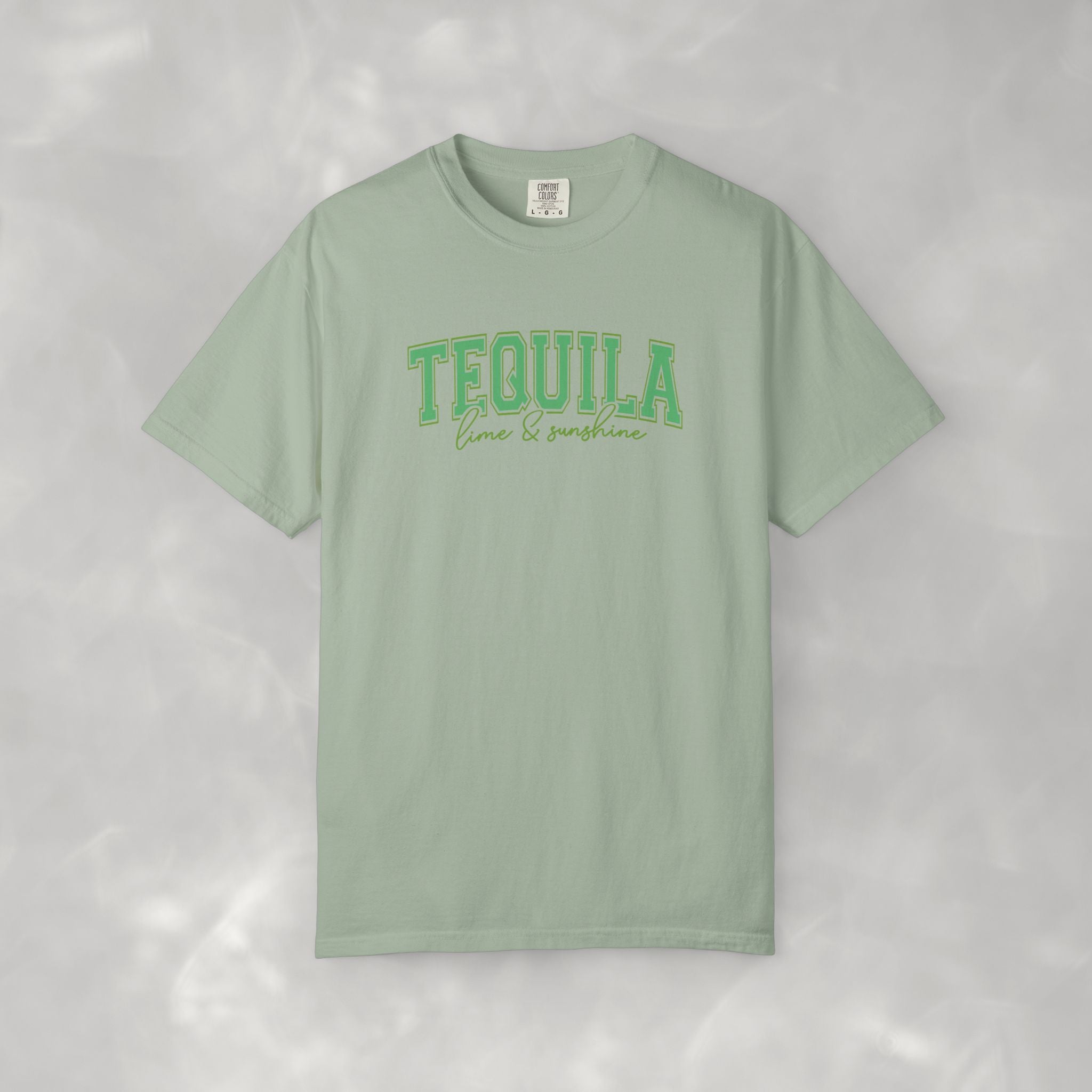 Tequila, Lime, and Sunshine Summer, Vacation, Beach Comfort Colors Tee