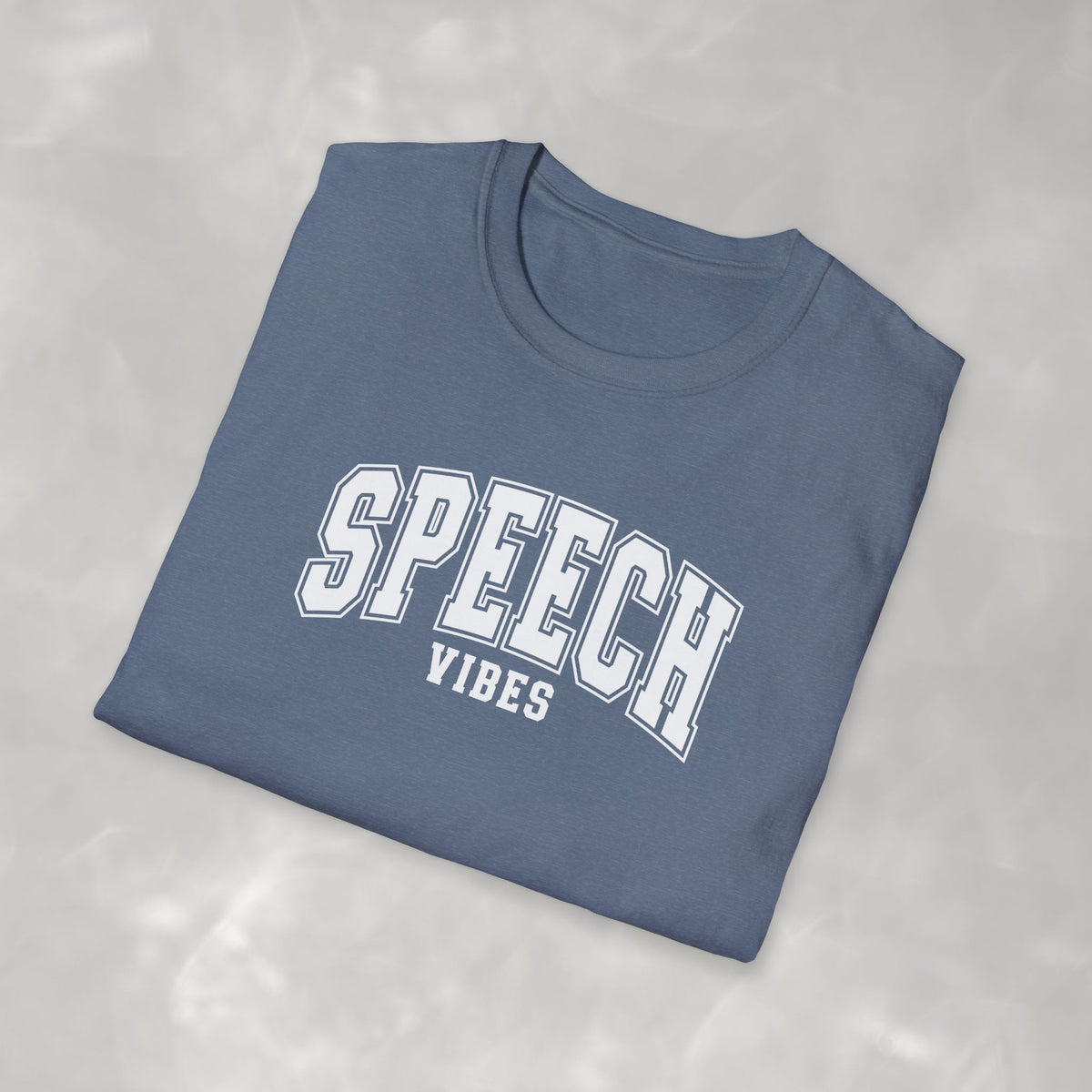 Speech Vibes Gildan Unisex Softstyle T-Shirt for SLP, SLPA, Speech Therapy