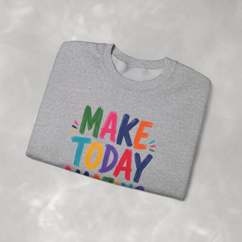 Make Today Amazing, Gildan Unisex Heavy Blend™ Crewneck Sweatshirt