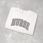 Nurse Checkered Gildan Unisex Heavy Blend™ Crewneck Sweatshirt for RN, LPN, GN, Nursing Students