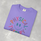 Physical Therapy, Cute Playful Smile, PT, PTA Unisex Comfort Colors Tee