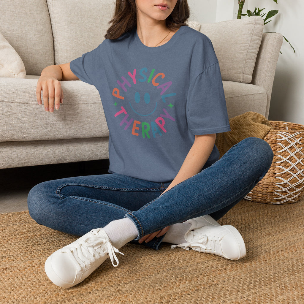 Physical Therapy, Cute Playful Smile, PT, PTA Gildan Unisex Softstyle T-Shirt