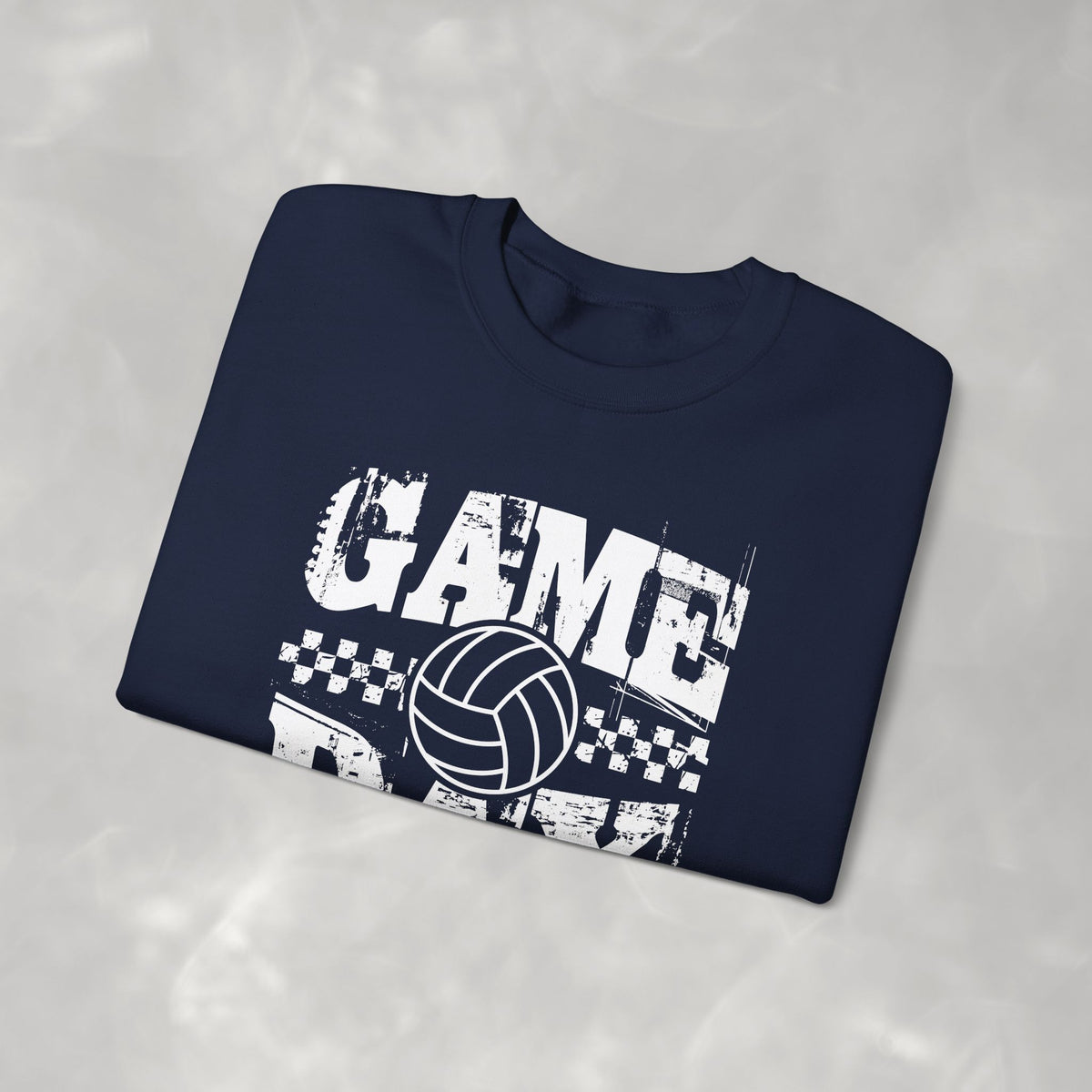 Retro Vintage Volleyball Game Day Gildan Unisex Heavy Blend™ Crewneck Sweatshirt