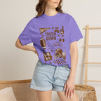 Football Preppy Game Day Comfort Colors Tee for Women
