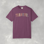 Boho Cute Thankful Comfort Colors Garment-Dyed T-shirt for Thanksgiving