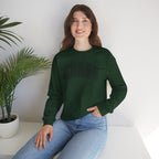 Nurse Checkered Gildan Unisex Heavy Blend™ Crewneck Sweatshirt for RN, LPN, GN, Nursing Students