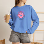 Donut Stop Trying, Funny Cute Motivational Gildan Unisex Heavy Blend™ Crewneck Sweatshirt