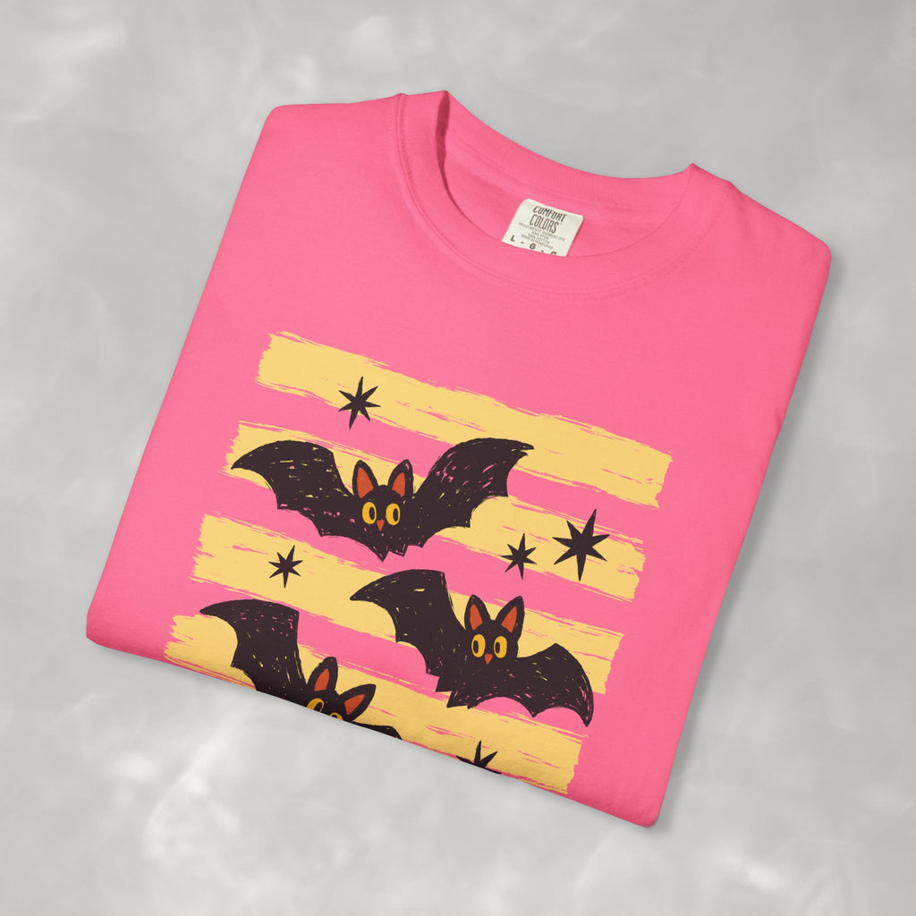 Cute Halloween Bats, Unisex Comfort Colors Tee