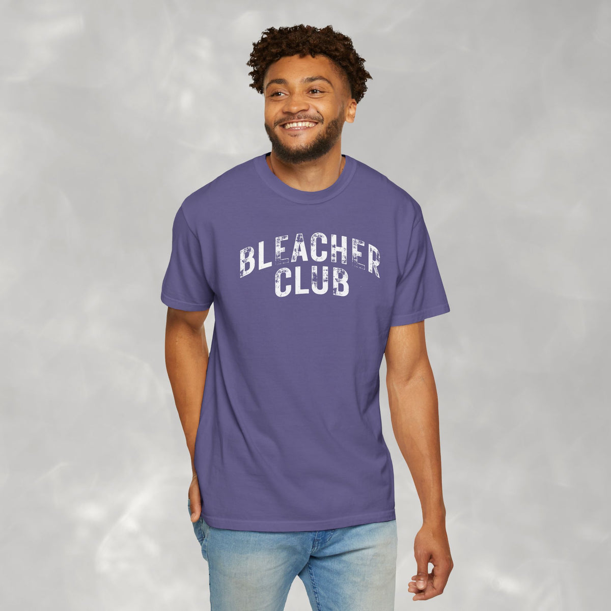 Bleacher Club, Funny Unisex Comfort Colors Tee for Sports Parents, Family